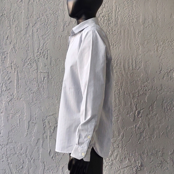 NIGEL HALL MEN'S PURE COTTON CONTRASTING COLLAR/CUFFS LUXURY SHIRT - Picture 9 of 17